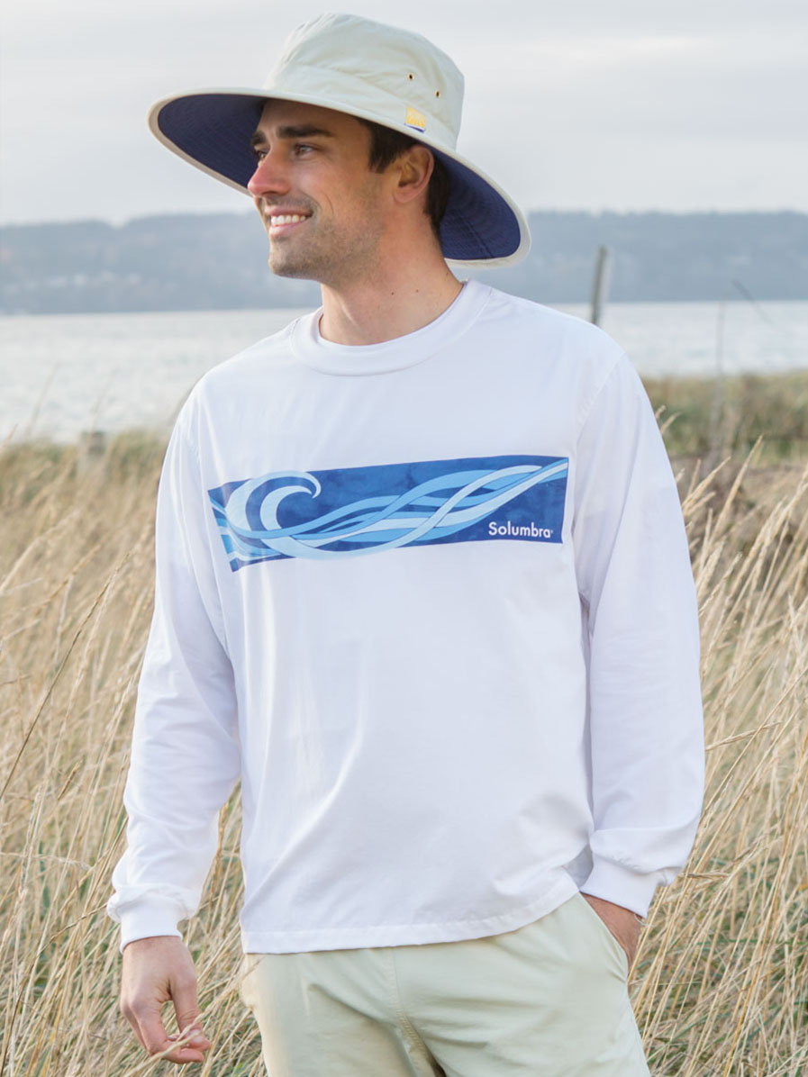 Ocean Wave Print SPT<sup>®</sup>-Shirt