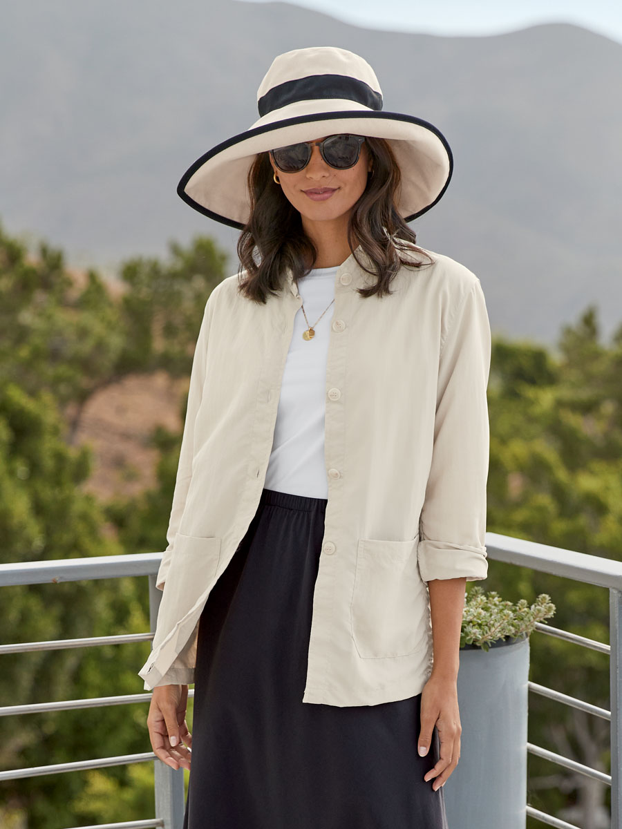 Women's Mandarin Collar Jacket